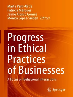 cover image of Progress in Ethical Practices of Businesses